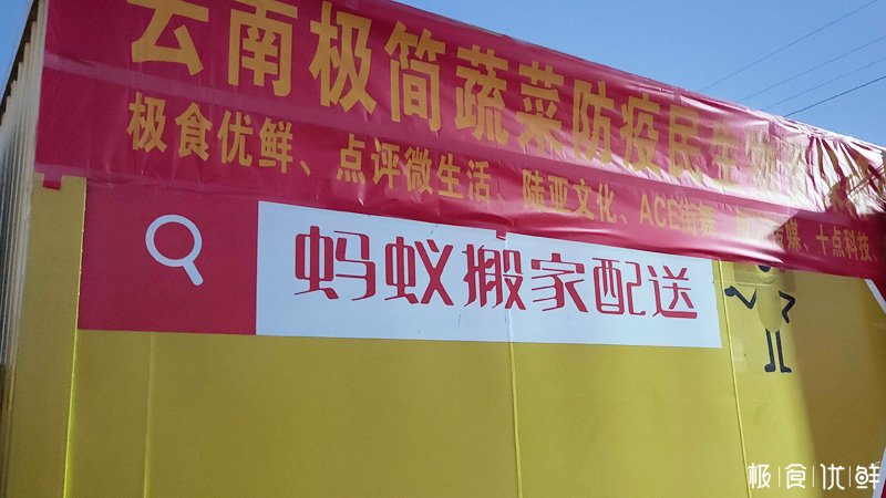 疫情当前,我们在坚守,我们在行动！极食优鲜送蔬菜16吨